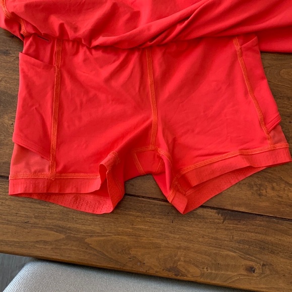 lululemon athletica Court Rival Hot Red Skort - Picture 8 of 10